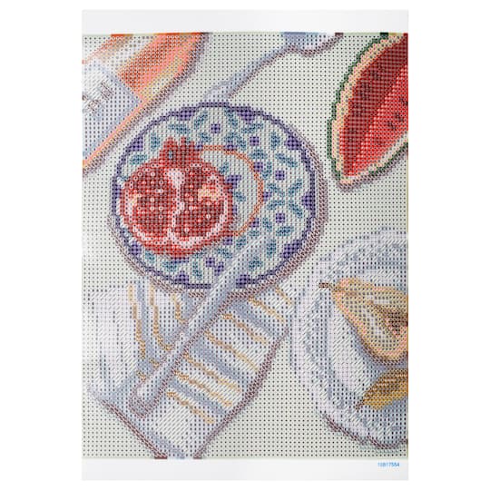 8.5" x 11" Still Life Table Diamond Art Kit with Wooden Frame by Make Market®